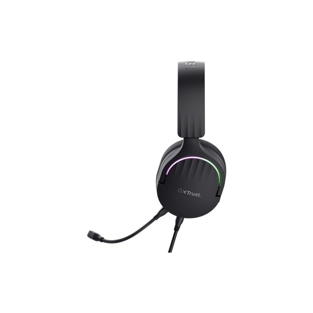 MICRO CASQUE GAMER FILAIRE TRUST GXT 490 FAYZO USB 7.1 / Noir