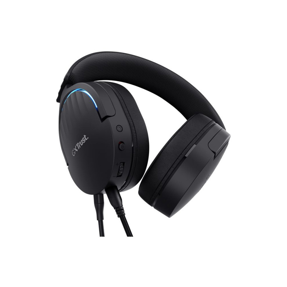 MICRO CASQUE GAMER FILAIRE TRUST GXT 490 FAYZO USB 7.1 / Noir
