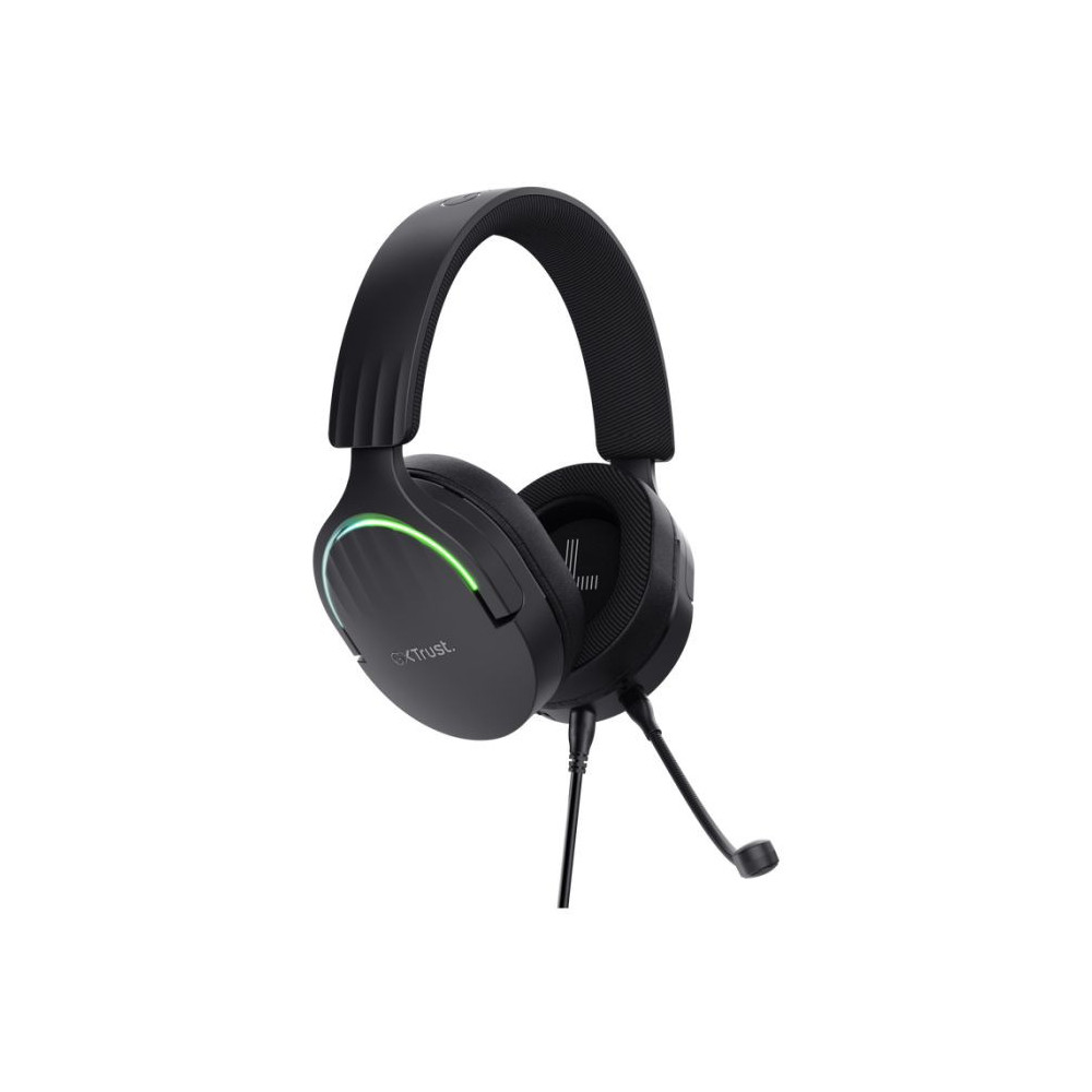 MICRO CASQUE GAMER FILAIRE TRUST GXT 490 FAYZO USB 7.1 / Noir