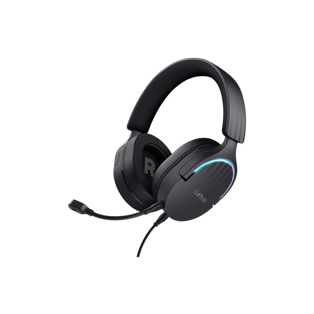 MICRO CASQUE GAMER FILAIRE TRUST GXT 490 FAYZO USB 7.1 / Noir