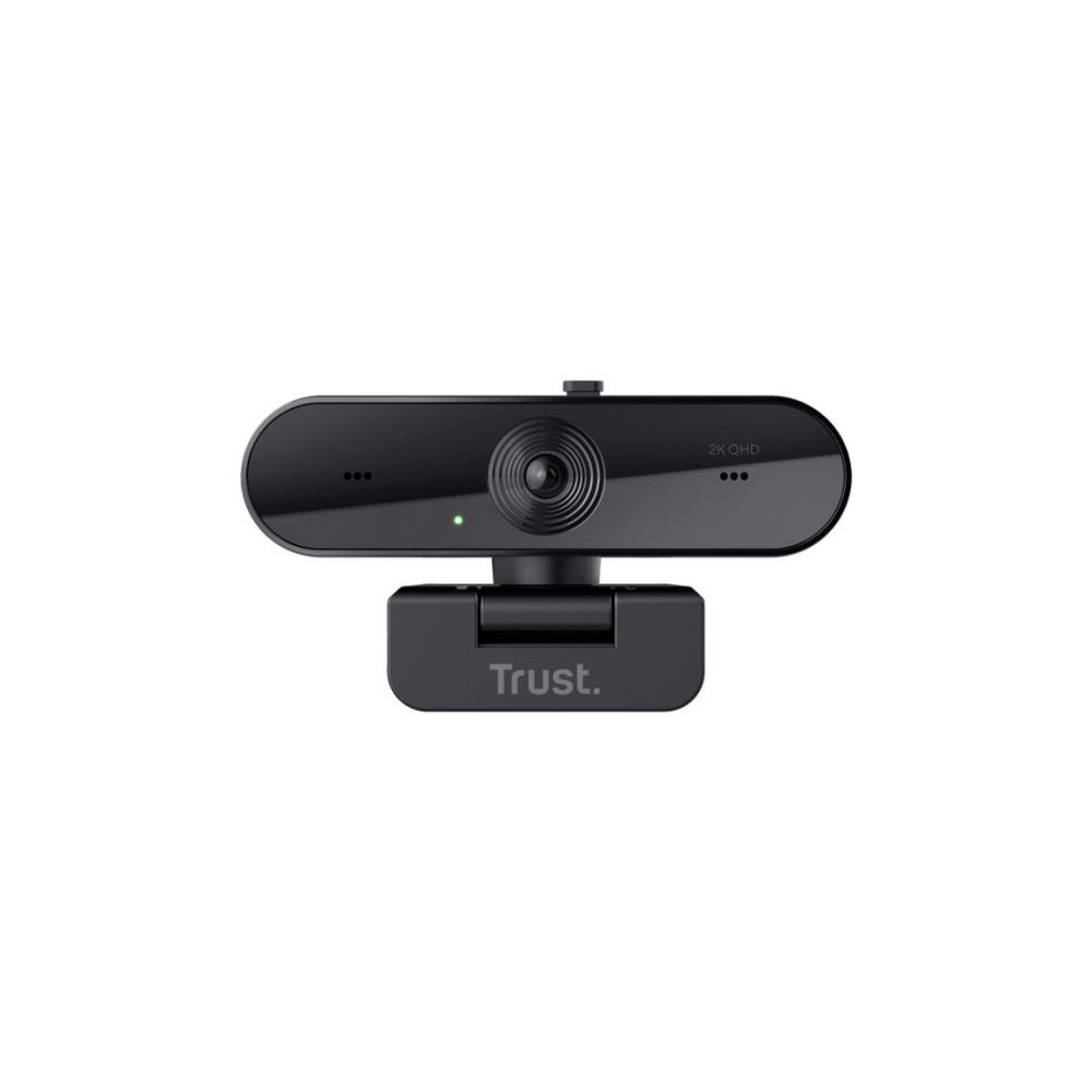 WEBCAM FILAIRE TRUST TAXON QHD ECO / NOIR