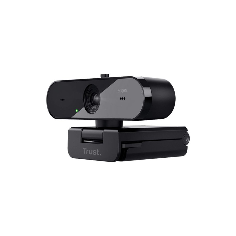 WEBCAM FILAIRE TRUST TAXON QHD ECO / NOIR