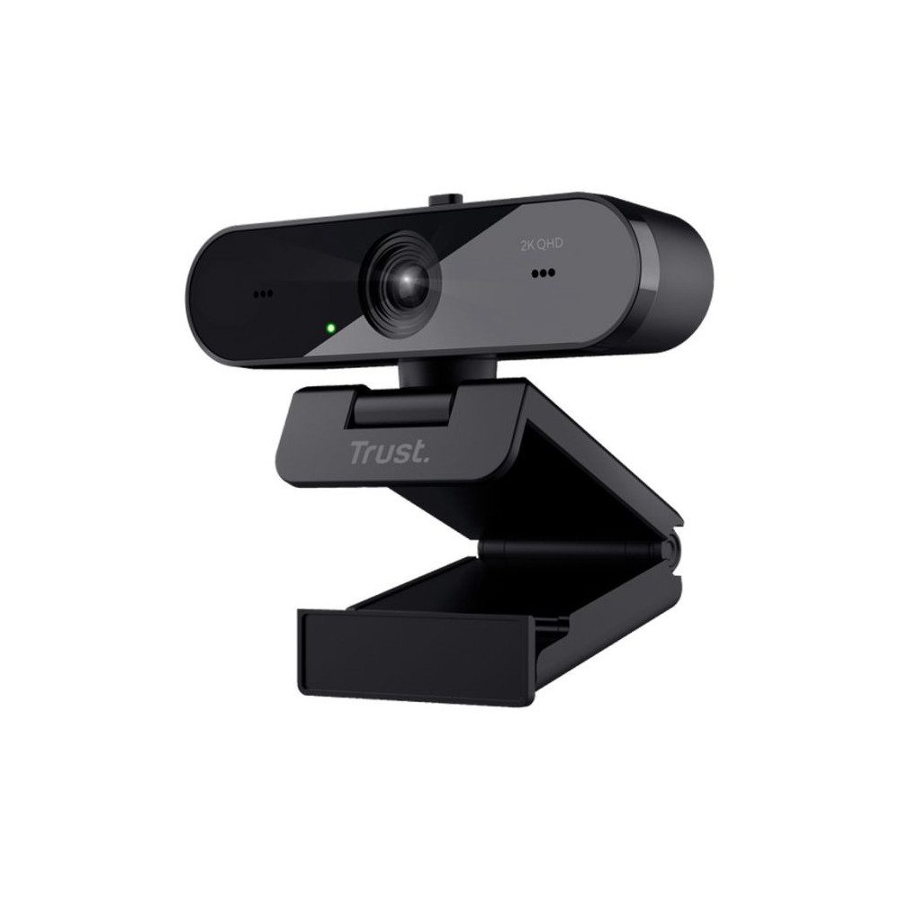 WEBCAM FILAIRE TRUST TAXON QHD ECO / NOIR