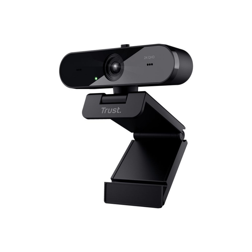 WEBCAM FILAIRE TRUST TAXON QHD ECO / NOIR