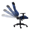 chaise gaming noir & bleu