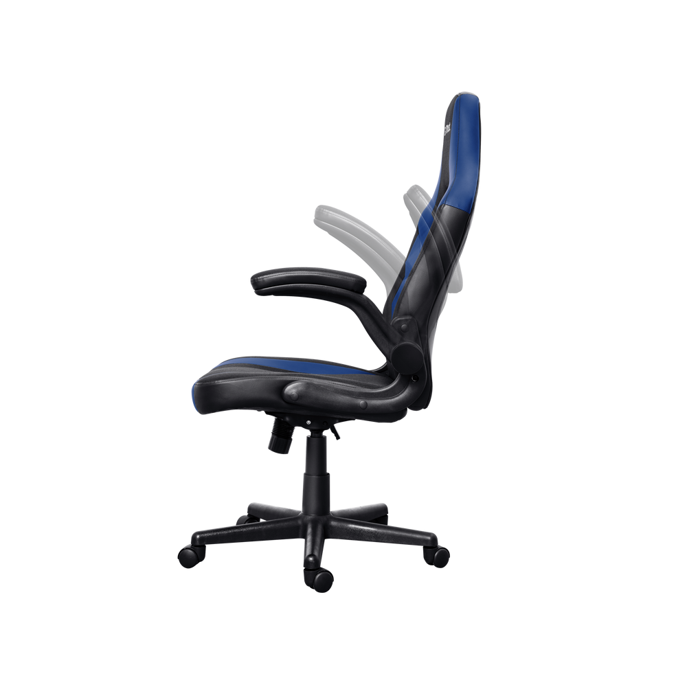 chaise gaming noir & bleu