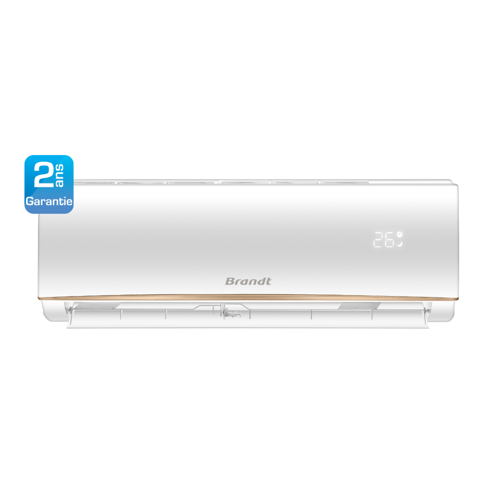 CLIMATISEUR BRANDT TROPICALISÉ  18000 BTU CHAUD & FROID / BLANC