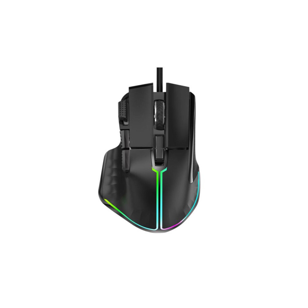 SOURIS GAMER FILAIRE STAR WAVE GM1133 RÉTROÉCLAIRAGE RGB / NOIR