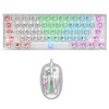 ENSEMBLE CLAVIER ET SOURIS GAMER FILAIRE STAR WAVE GCM1085 RGB / TRANSPARENT