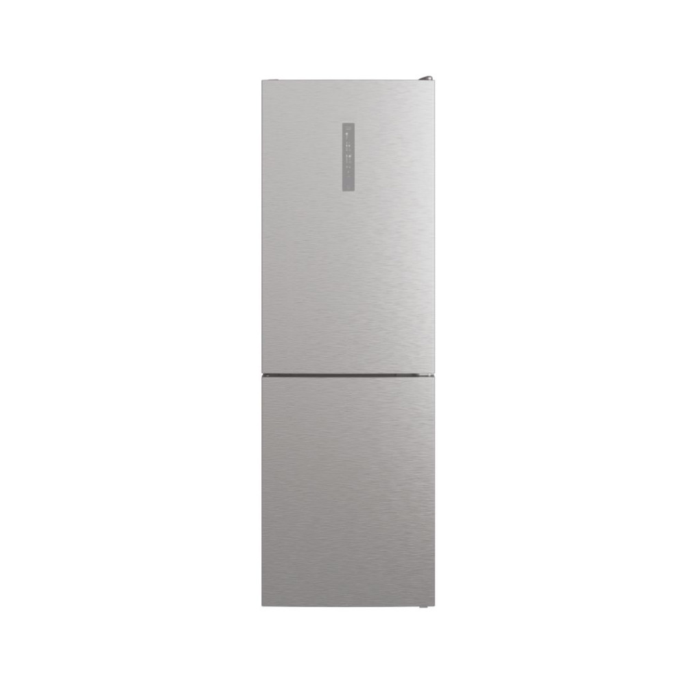 Réfrigérateur Hoover No Frost Combiné 341 Litres / Wi-Fi / INOX avec Afficheur + Aspirateur HOOVER Offert