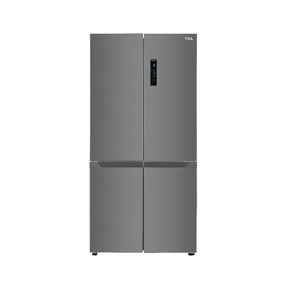 Réfrigérateur TCL No Forst INVERTER Side by Side 512 Litres INOX / Avec Afficheur