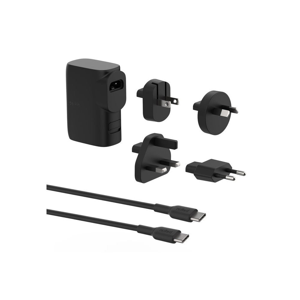 Chargeur Mural BELKIN  + Power Bank 5K / USB-C / 25W / Noir