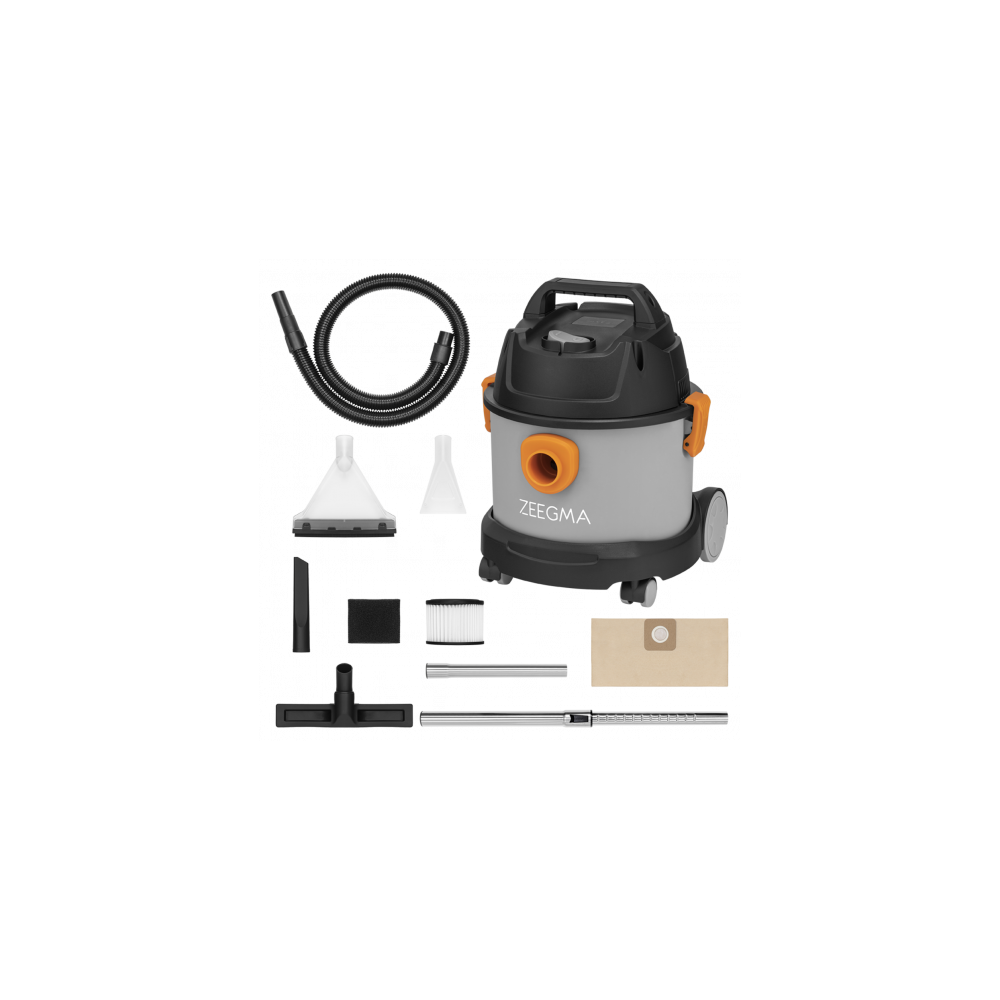 Aspirateur ZEEGMA Zonder Pro Compact / 1000W /  Noir & Gris