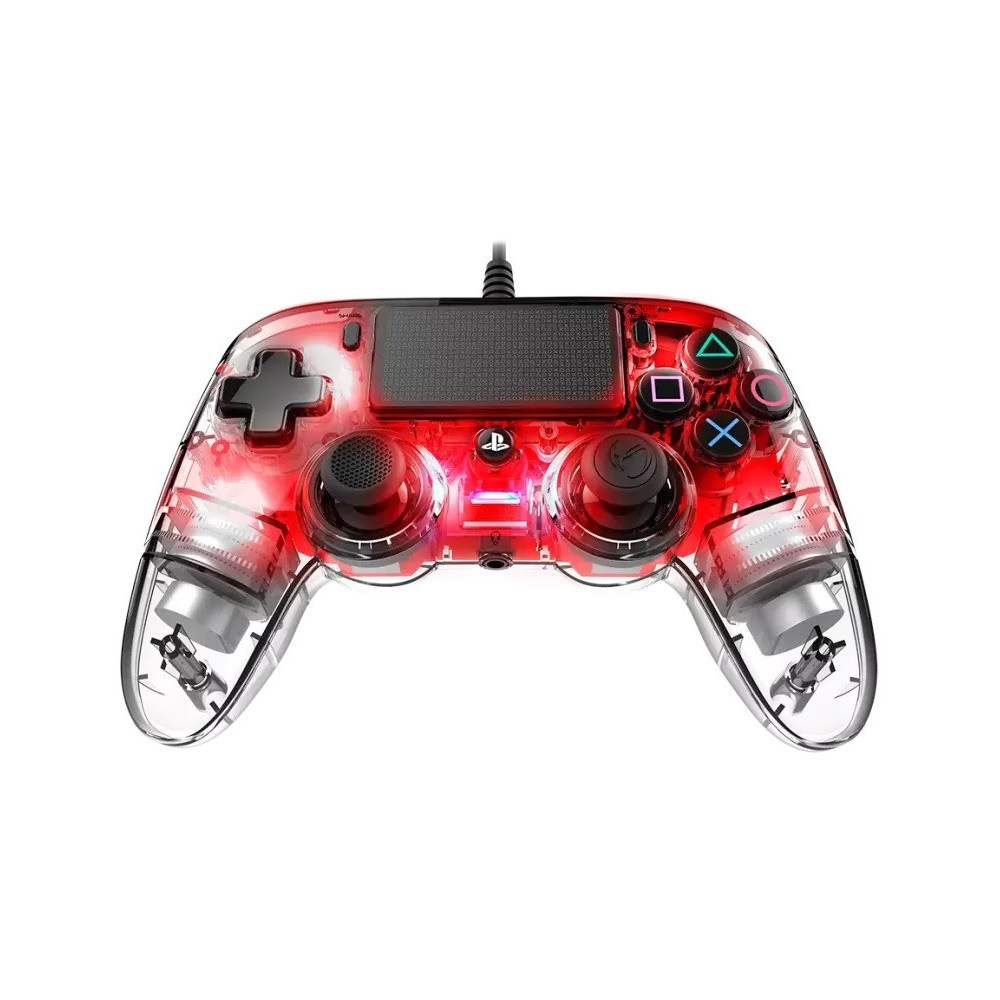 MANETTE DE JEU NACON FILAIRE POUR PS4 / Rouge