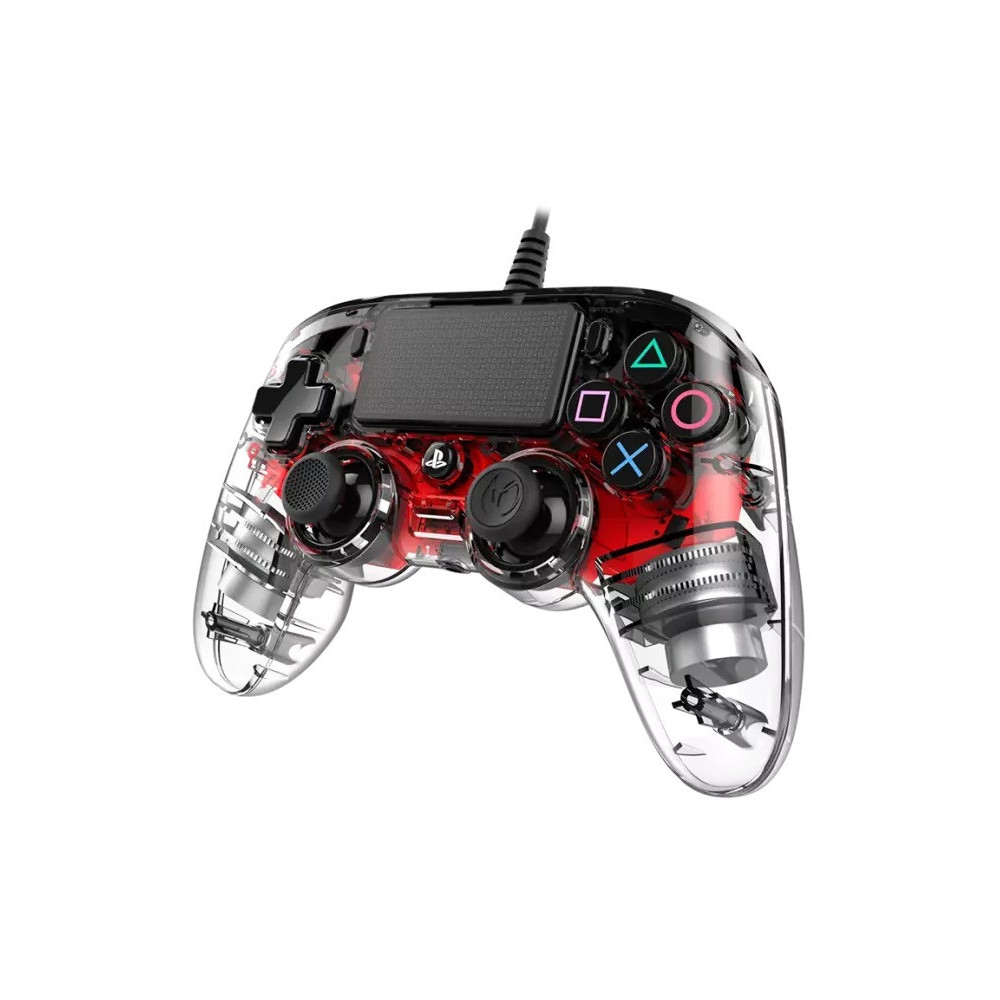MANETTE DE JEU NACON FILAIRE POUR PS4 / Rouge
