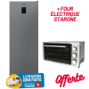 Congélateur Vertical PREMIUM / 278L / NoFrost / Silver + Four Électrique STARONE