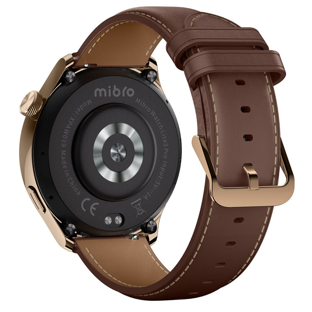 Montre connectée Mibro Lite 3 Pro 22mm / Gold Avec Casque Bluetooth P9 Vert Offert + STRAP-MIBRO-LITE3-PRO