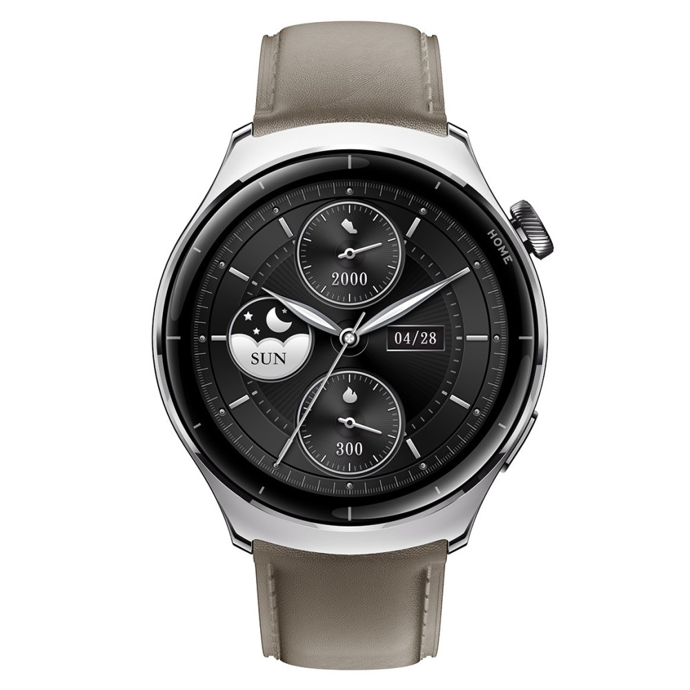 Montre connectée Mibro Lite 3 Pro 22mm / Gris Avec Casque Bluetooth P9 Offert + STRAP-MIBRO-LITE3-BROWN GRATUIT