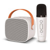 Enceinte karaoké Bluetooth Maxlife MXKS-100 / Blanc