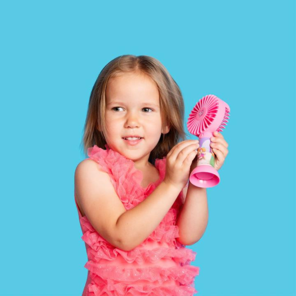 Éventail pour enfants Paw Patrol Rose