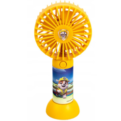 Éventail pour enfants Paw Patrol Jaune