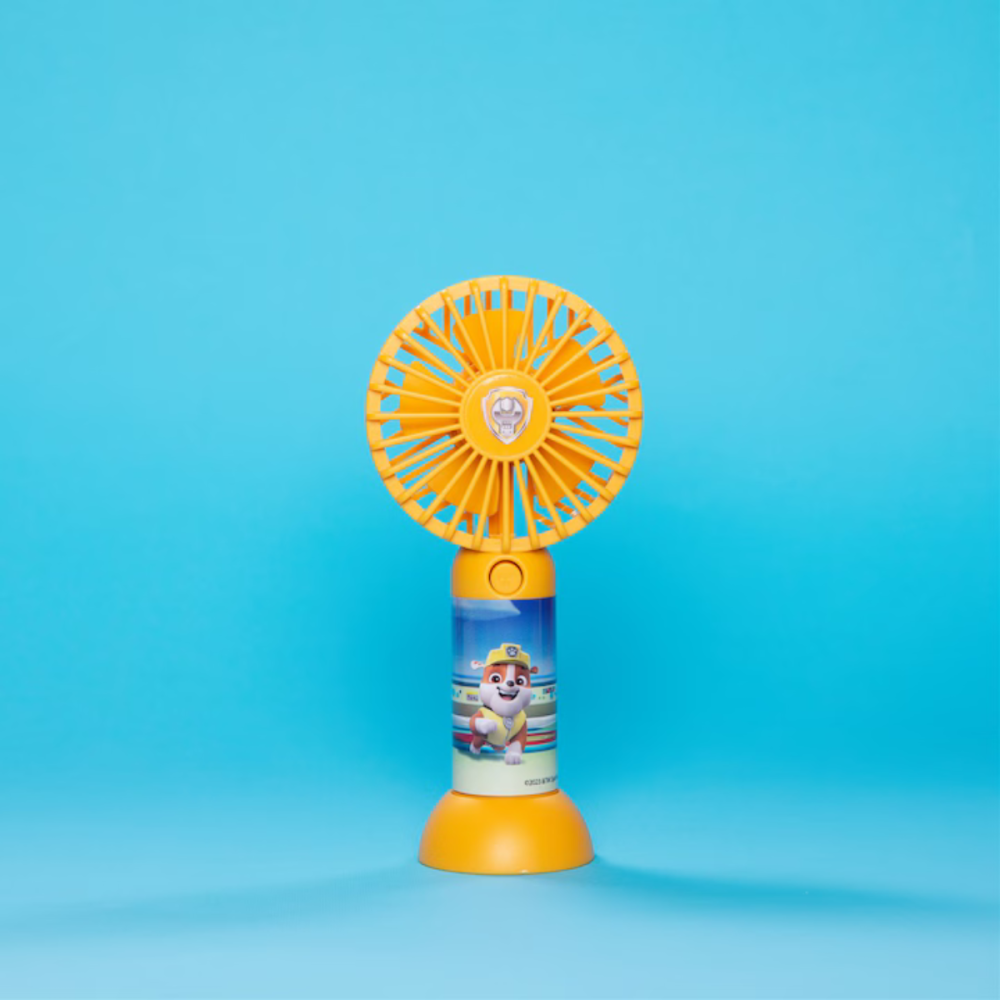 Éventail pour enfants Paw Patrol Jaune