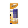 PACK DE 4 STYLOS À BILLE BIC M10 / Bleu