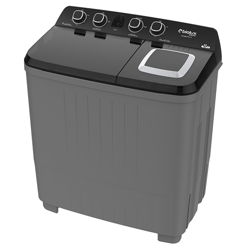 Lave-Linge BIOLUX 12KG Semi-Automatique Silver