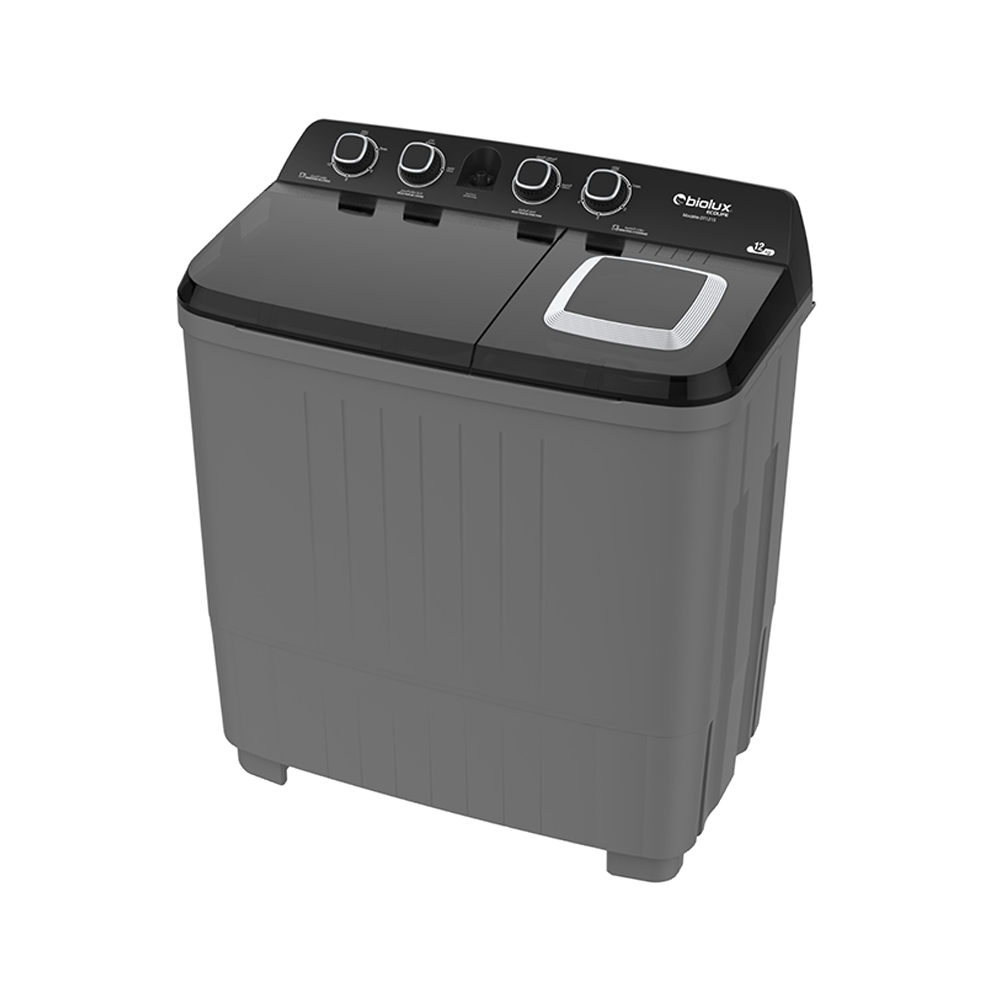 Lave-Linge BIOLUX 12KG Semi-Automatique Silver