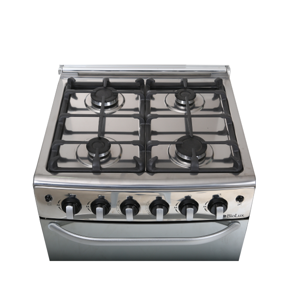 Cuisinière BIOLUX 60cm 4 Feux inox (M6060XTBA)
