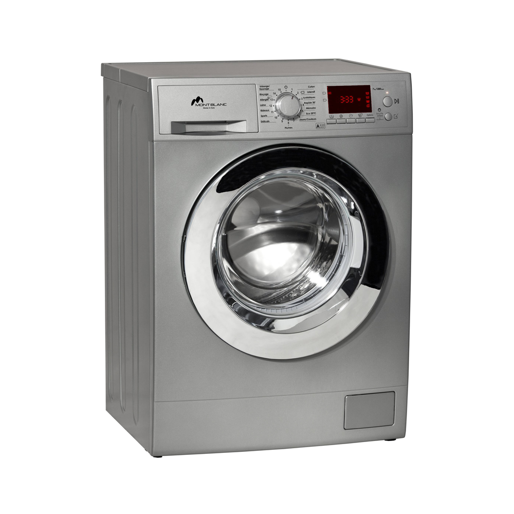 Machine à laver Frontale MONTBLANC 7kg Silver