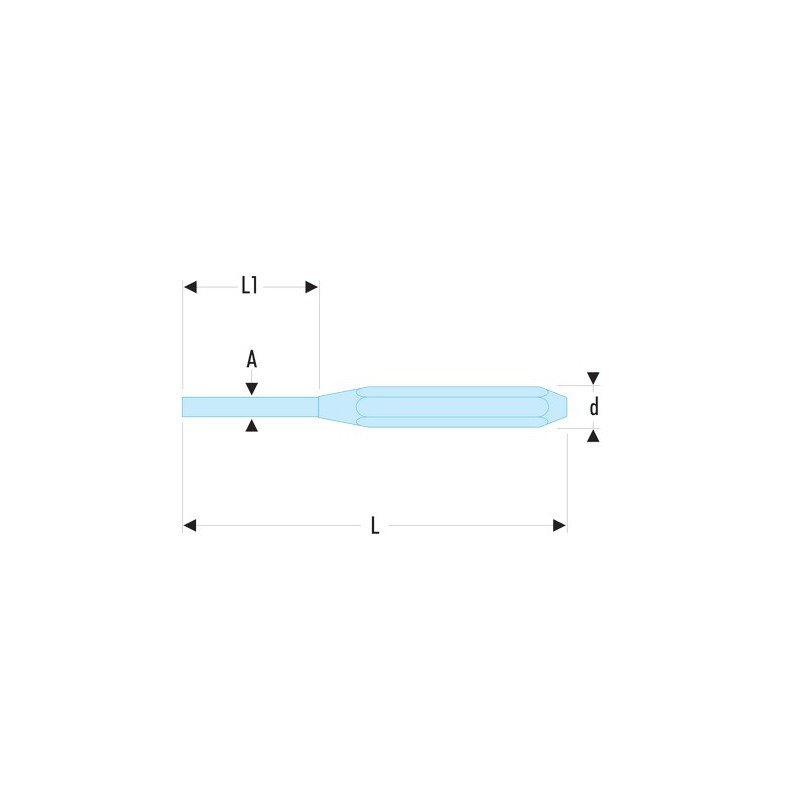 Chasse-goupilles Monobloc 3 mm Facom 248.3