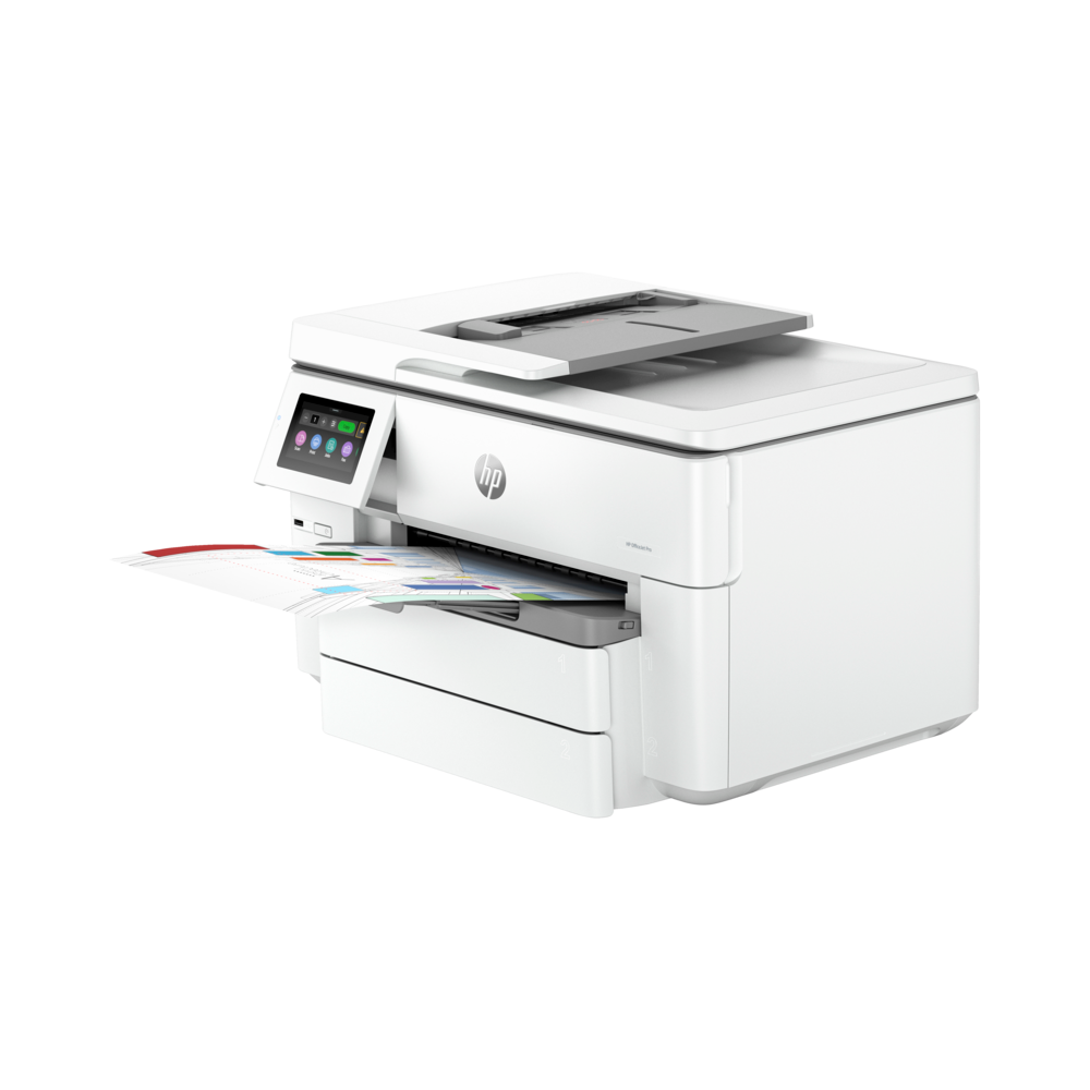 Imprimante Multifonction HP OfficeJet Pro 9730 / Couleur / A4 / Wi-Fi / Blanc