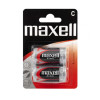 2 PILES SALINE R14 C CELL BLISTER MAXELL