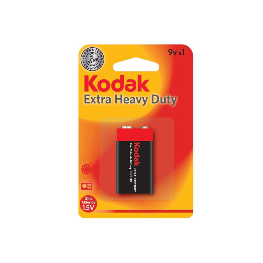 Pile KODAK ZINC E.H.D 9V