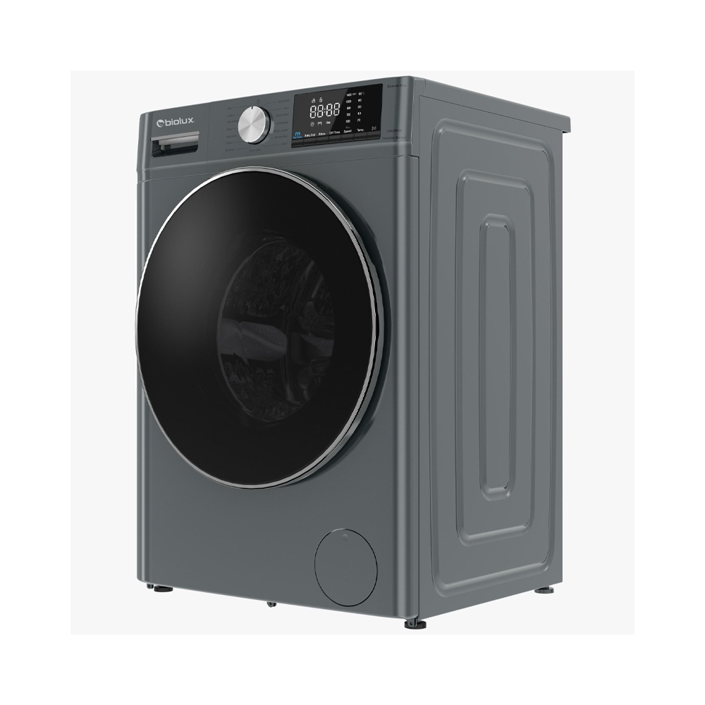Machine À Laver Frontal Inverter BIOLUX MAXY-120S / 10Kg  / Silver
