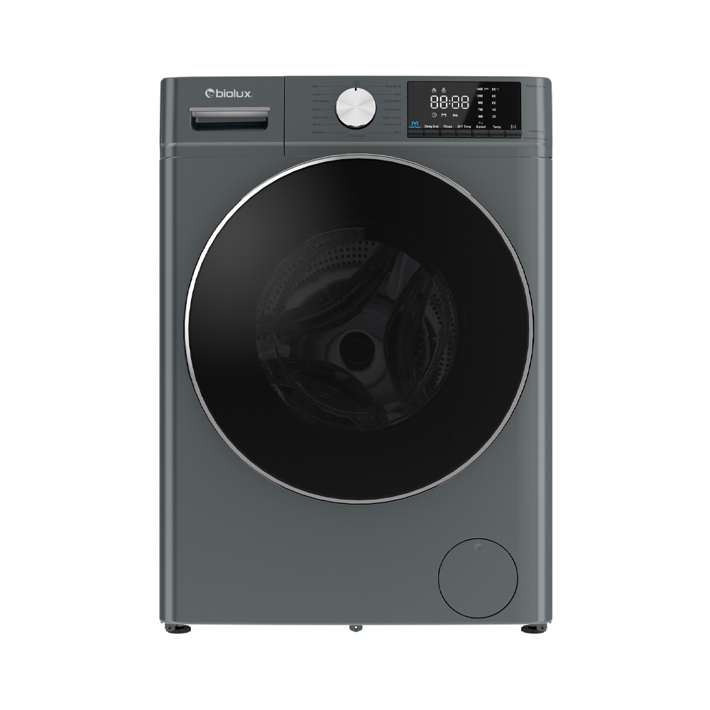 Machine À Laver Frontal Inverter BIOLUX MAXY-120S / 10Kg  / Silver