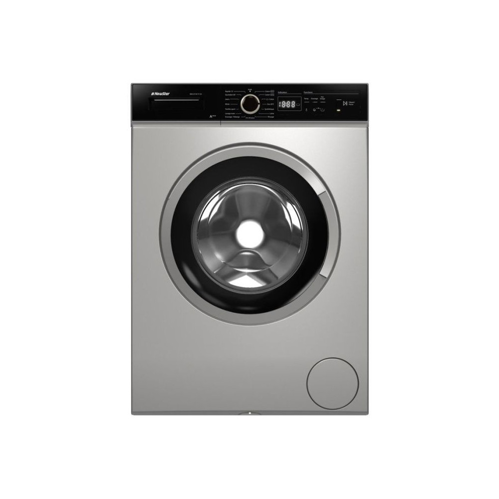 Machine à laver Frontale NEWSTAR MFA0810CT2DS / 8 KG / SILVER