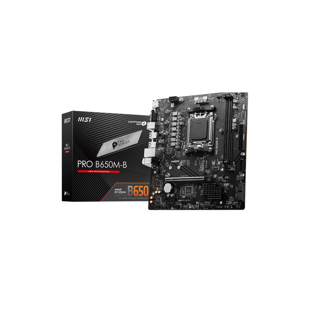 Carte mère MSI PRO B650M-B / mATX / DDR5