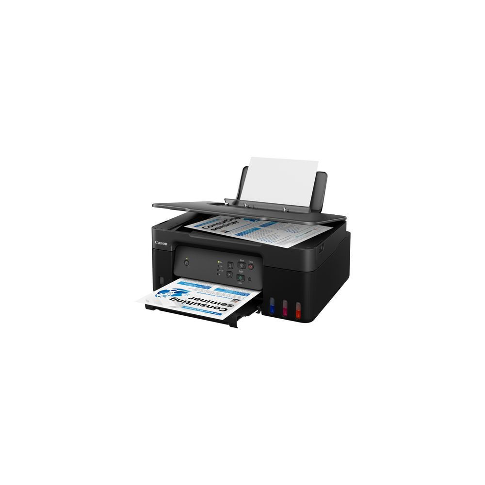 Imprimante CANON  JET D'ENCRE Multifonction 3EN1 PIXMA G-2430 /Couleur + 4 Bouteilles D'encre Canon Incluses