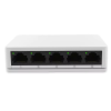 Switch de bureau PIX-LINK 5 Ports 10/100 Mbps / Blanc