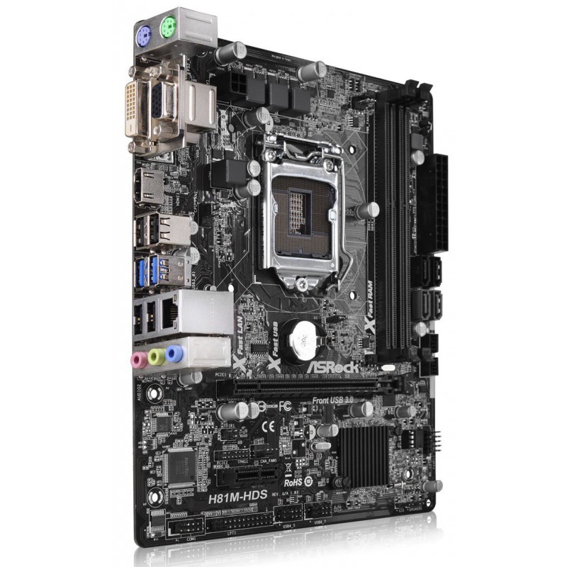 Carte mère ASRock H81M-HDS