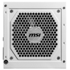Boîte d'alimentation MSI MAG A850GL PCIE5 100% modulaire / 80 PLUS Gold / 850 W / WHITE