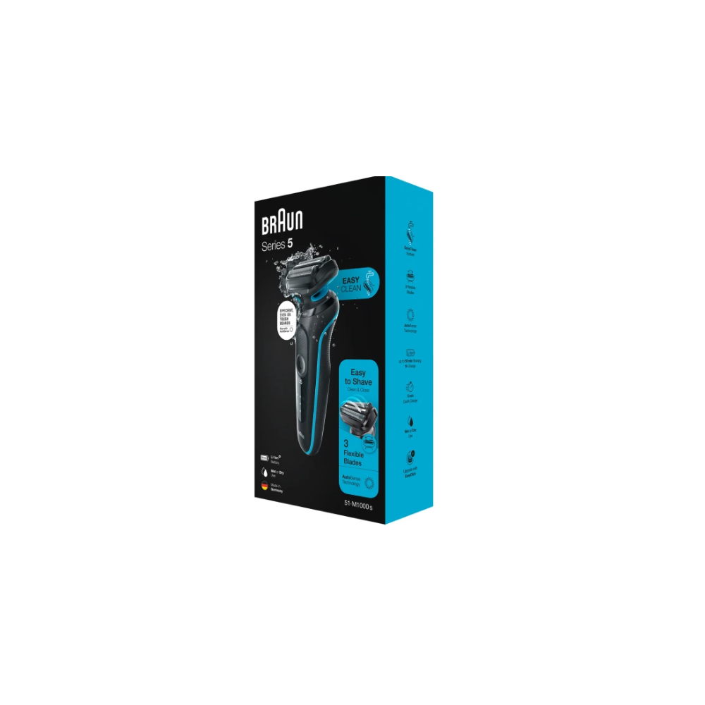 Rasoir Braun Séries 5 WET & DRY 51-M1000S