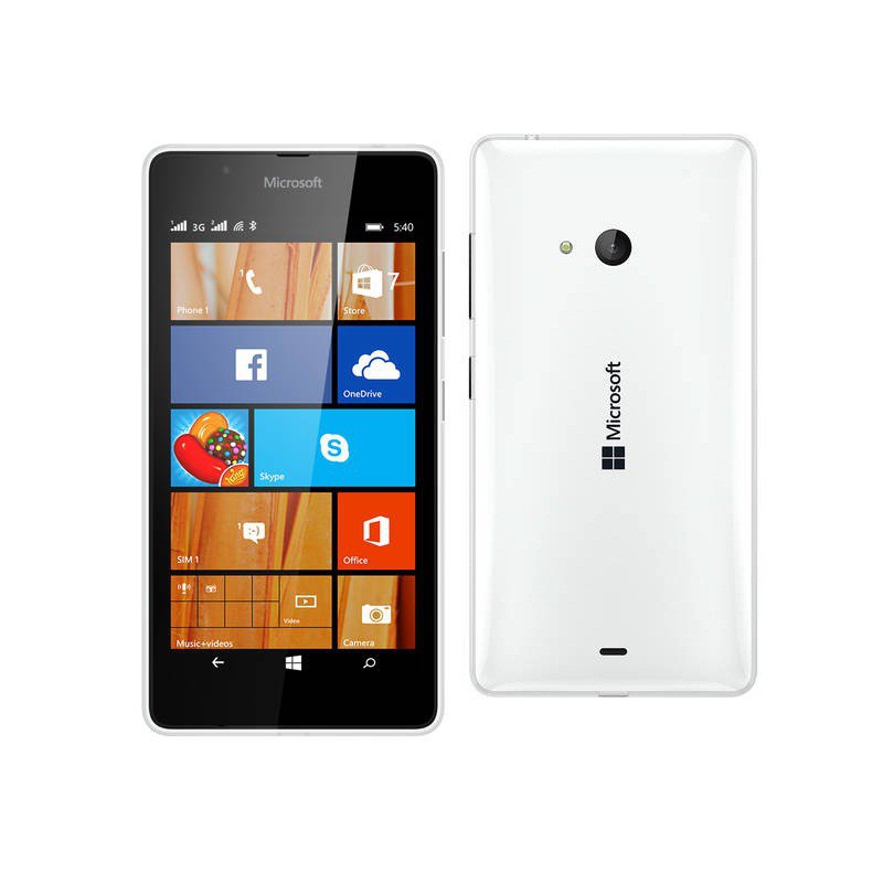 Téléphone Portable Nokia Lumia 540 / Double SIM / Noir