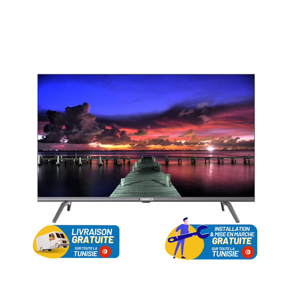 TV TELEFUNKEN E3A 32'' Smart TV HD Android / Wifi