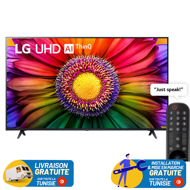 TV LG 43" UHD 4K UR80 / Smart Tv / WiFi