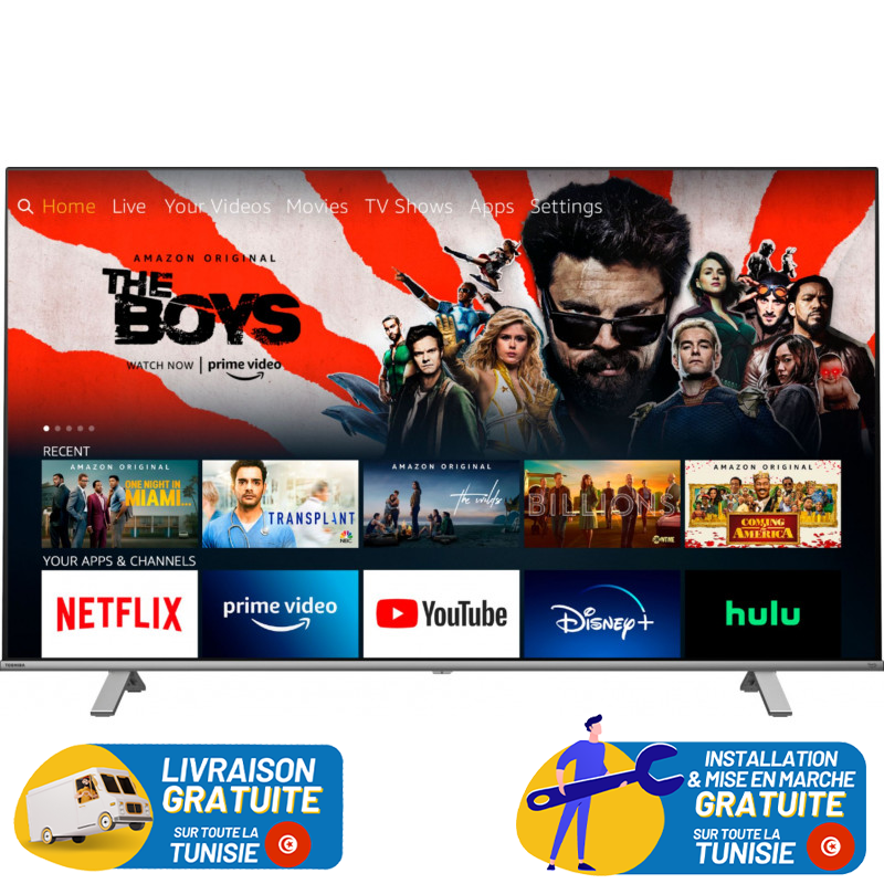 TV Toshiba 55" C350  LED 4K UHD Smart TV