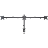 Support universel Manhattan pour 3 écrans avec bras mobiles à double articulation / 13" à 27"