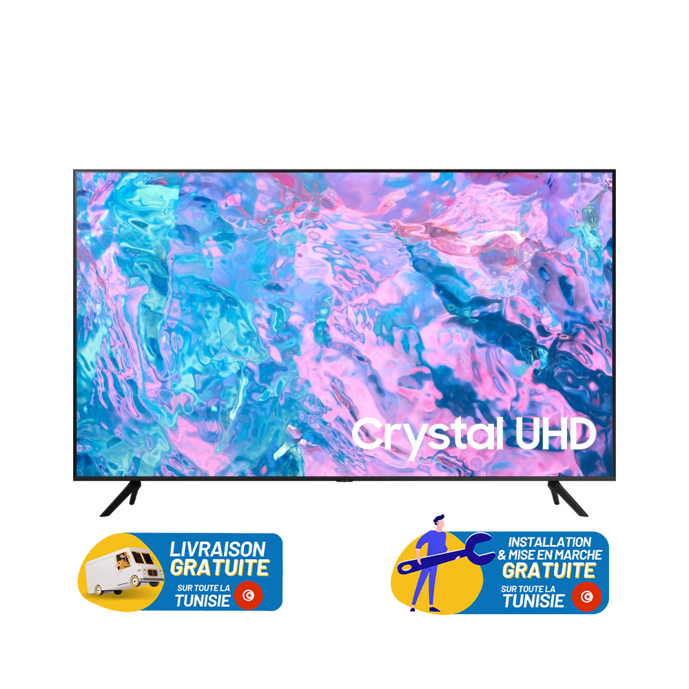 TV Smart Samsung CU7000 70" Crystal UHD 4K